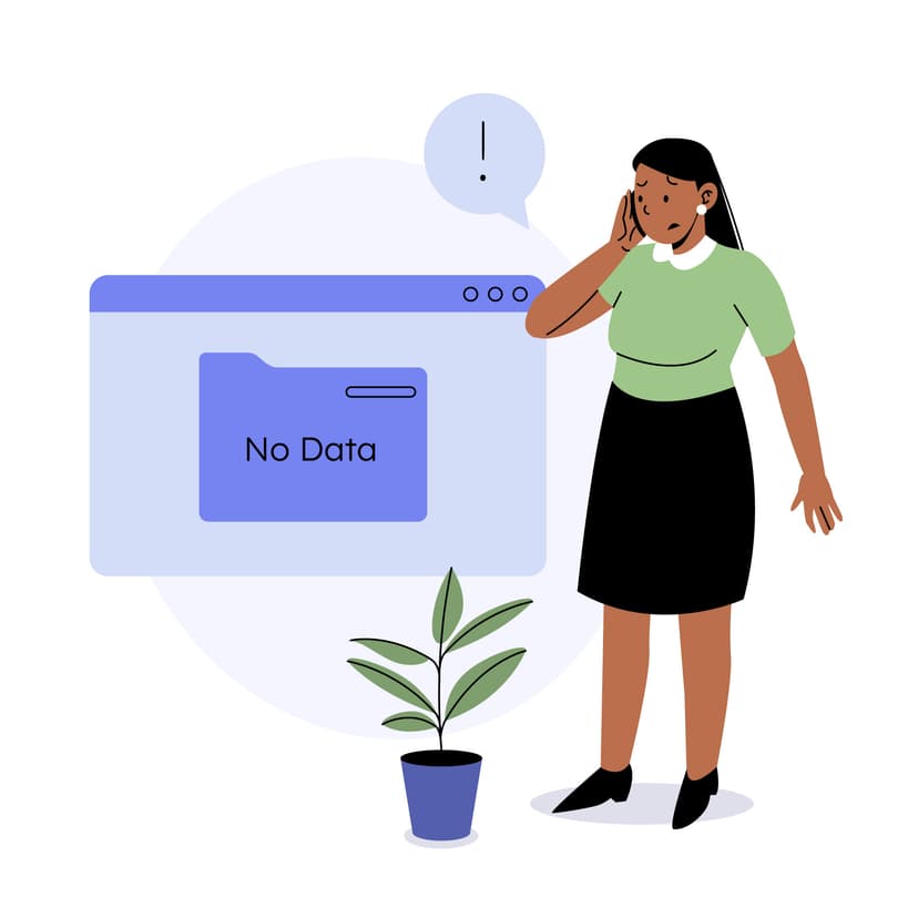 No data found